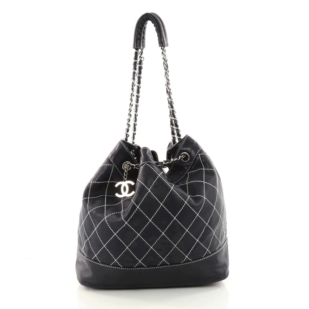 Chanel Surpique Bucket Bag